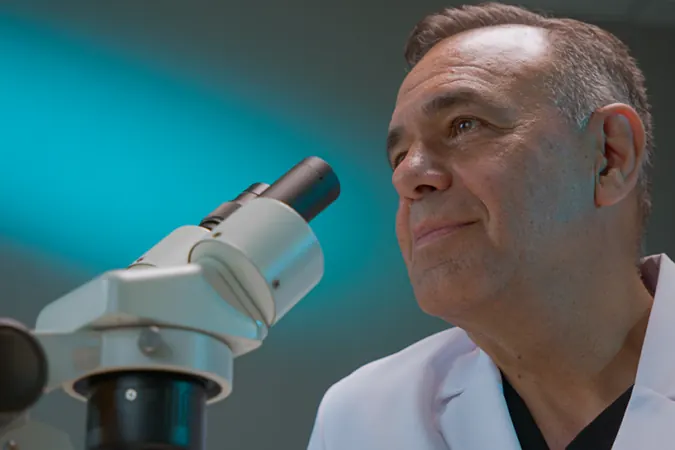 Dr. James Harris at work 1
