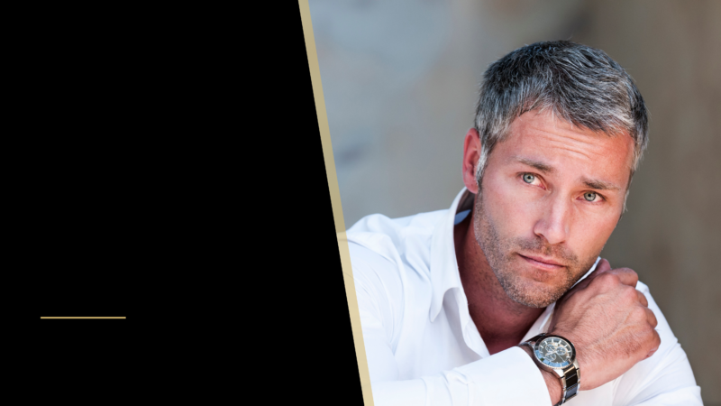 Do Hair Transplants Really Work? 28 a middle age man