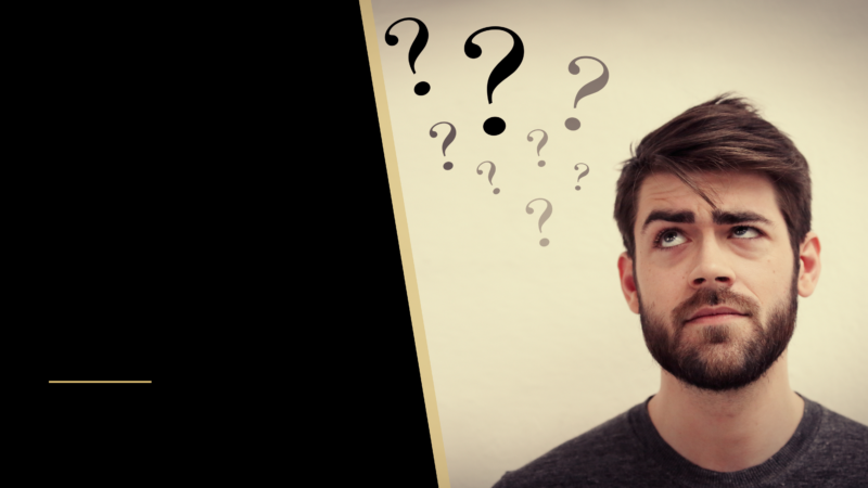 FUE Hair Transplant Success Rates - Will It Work For Me? 8 a man thinking