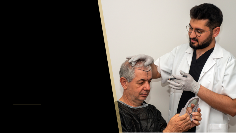 The True Cost of a Hair Transplant (aka Hair Transplant Cost) 8 Doctor and a patient