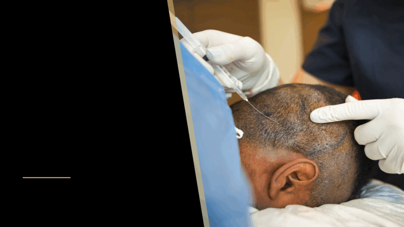 Hair Restoration: Prevention Is Better Than Cure 28 A man getting a hair treatment