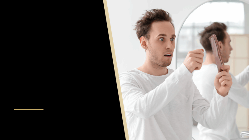 The Fastest Growing Tissue in Human Body 36 A man looking at his reflection in a mirror