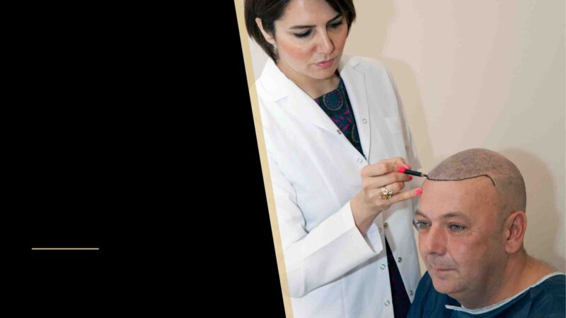 Does a Hair Transplant Hurt? Is an FUE Hair Transplant Painful? 22 A man at a hair transplant consultation